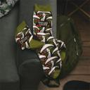  Nature Lover Socks | Mushroom Pattern Design