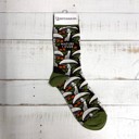  Nature Lover Socks | Mushroom Pattern Design