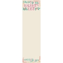  Christmas Fridge Notepads with Magnet Backs | Stocking Stuffer Holiday Memo Pads