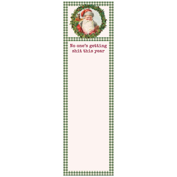 Christmas Fridge Notepads with Magnet Backs | Stocking Stuffer Holiday Memo Pads