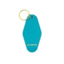  OMG I DGAF Motel Keychain in Aqua Blue