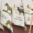 Picnic? Alpaca Our Lunch Dish Cloth Towel | 8" x 28"