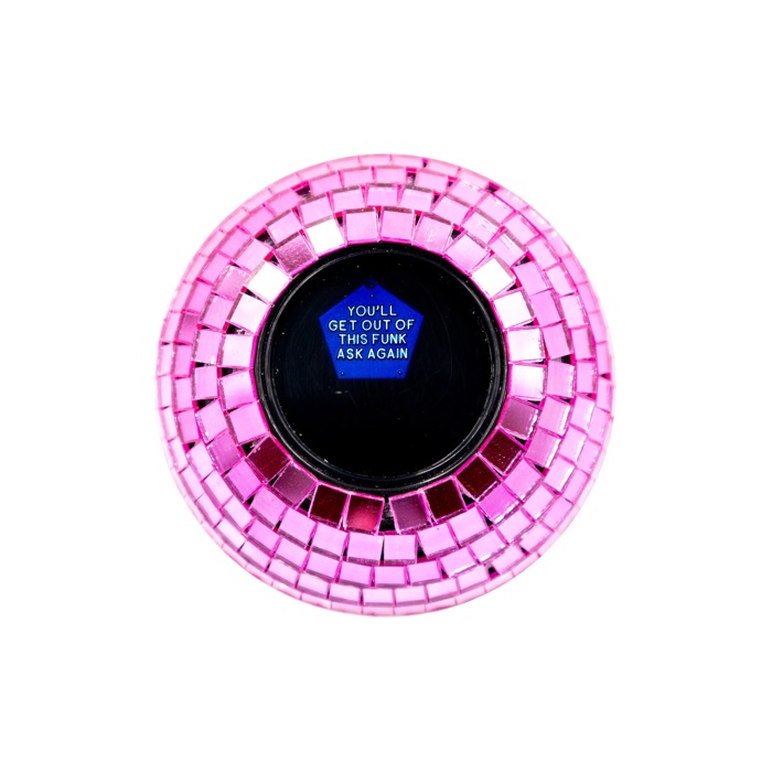 Pink Disco Decision Ball | Q & A Fortune Teller Novelty Party Gift