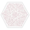 Pink Flowers Hexagon Summer Cocktail Party Napkins - 25+ Styles, 20 Napkins Per Pack!