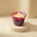  Pink Ombre Heart Candle Small | Amber Spruce Scented Glass Candle