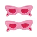  Pink Sunglasses Novelty Earrings | Cute Shady Glasses Studs, Fun Fashion Jewelry