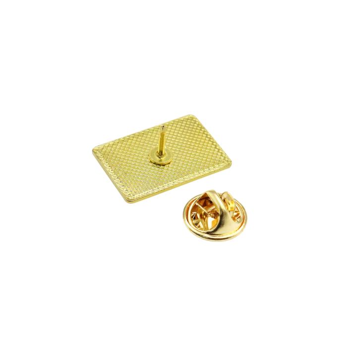 Progress Pride Flag Pin | LGBTQ Rainbow Flag Gold and Enamel Pin Brooch