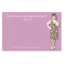  Don't Make Me Repeat Myself, I Don't Like Morning People, Horrible Idea Sticky Notes Set Memo Pads Strong Adhesive | 2-7/8 x 4-3/8 inches | Pack of 3