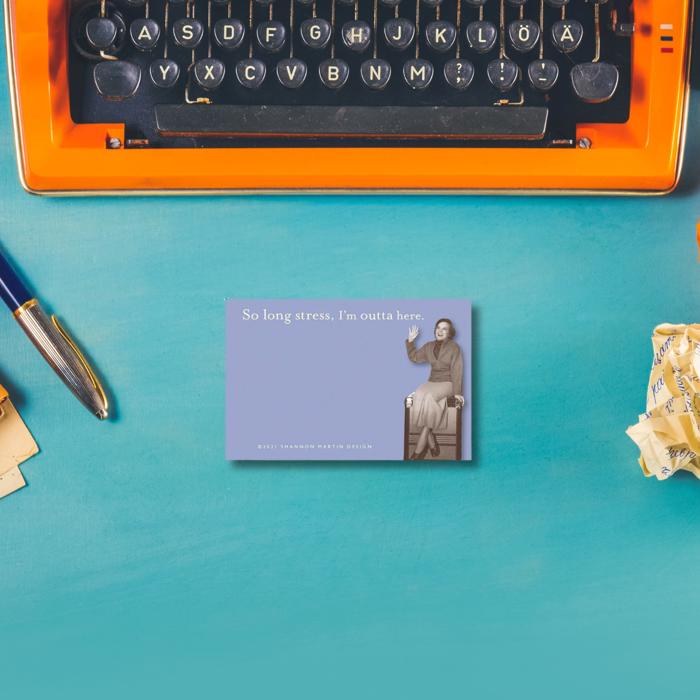 I Don't Like Morning People, So Long Stress, I'd Agree with You Sticky Notes Set Memo Pads Strong Adhesive | 2-7/8 x 4-3/8 inches | Pack of 3