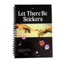  Reusable Sticker Storage Book | Let There Be Stickers | 50 Blank Pages Silicone Coated Release Paper Album