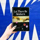  Reusable Sticker Storage Book | Let There Be Stickers | 50 Blank Pages Silicone Coated Release Paper Album