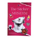  Reusable Sticker Storage Book - The Sticker Museum | 50 Blank Pages Silicone Coated Release Paper Album