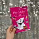  Reusable Sticker Storage Book - The Sticker Museum | 50 Blank Pages Silicone Coated Release Paper Album