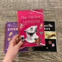  Reusable Sticker Storage Book - The Sticker Museum | 50 Blank Pages Silicone Coated Release Paper Album