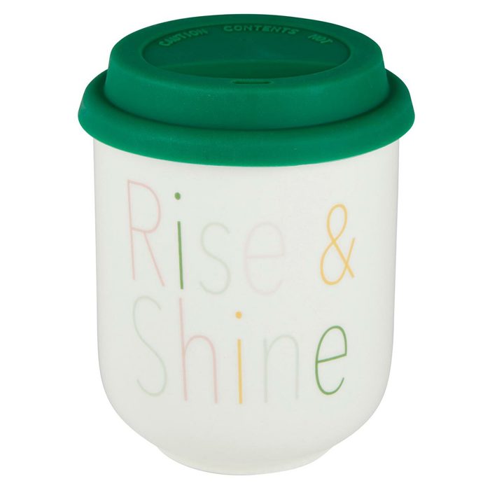 Pretty Eco- and Plant-Themed To-Go Mugs with Silicone Lids | Eco-friendly Gifts - 5 Options!