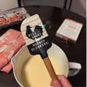 Rise & Shine Mother Cluckers Silicone Spatula With A Wooden Handle | 13" long