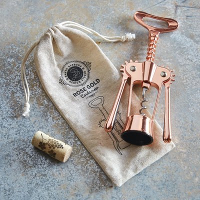 Rose Gold Corkscrew Wine Opener
