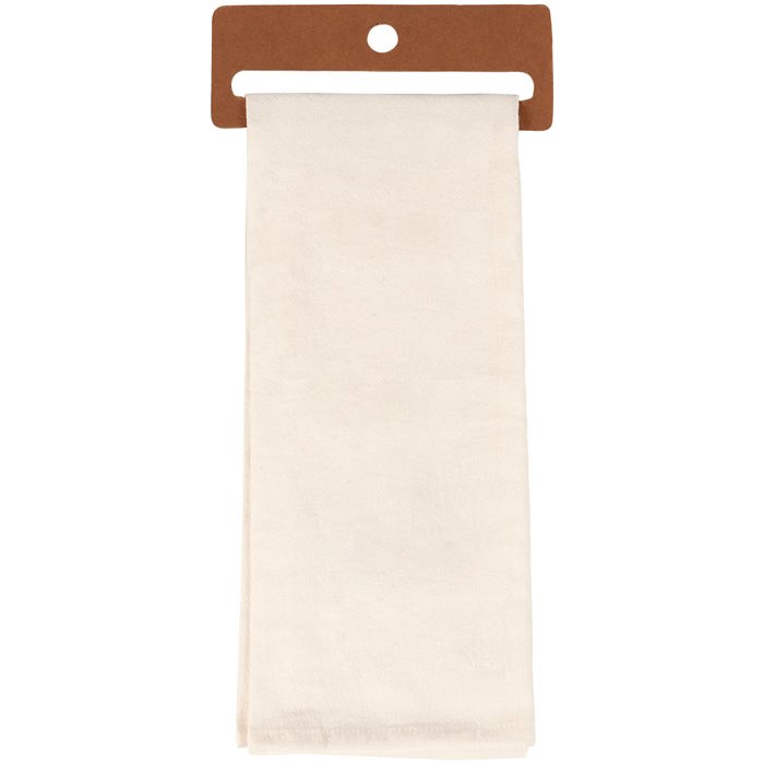 Scandi Style Folk Art "Do Small Things With Great Love" Hand Illustrated Kitchen Towel | Hangable, Absorbent 100% Cotton Tea Towel or Dish Cloth