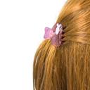  School of One Mini Fish Hair Claw in Translucent Pink