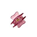  School of One Mini Fish Hair Claw in Translucent Pink