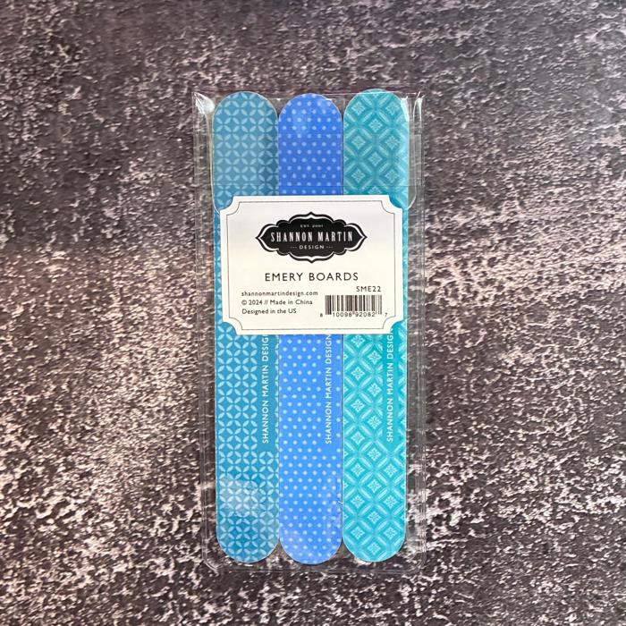 Seized Day Emery Boards Vintage-Inspired Nail Files Set of 3 SME22