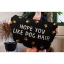  Set of 2 Hope You Like Dog Hair Indoor/Outdoor Rug | 34" x 20" | Slip-Resistant Backing