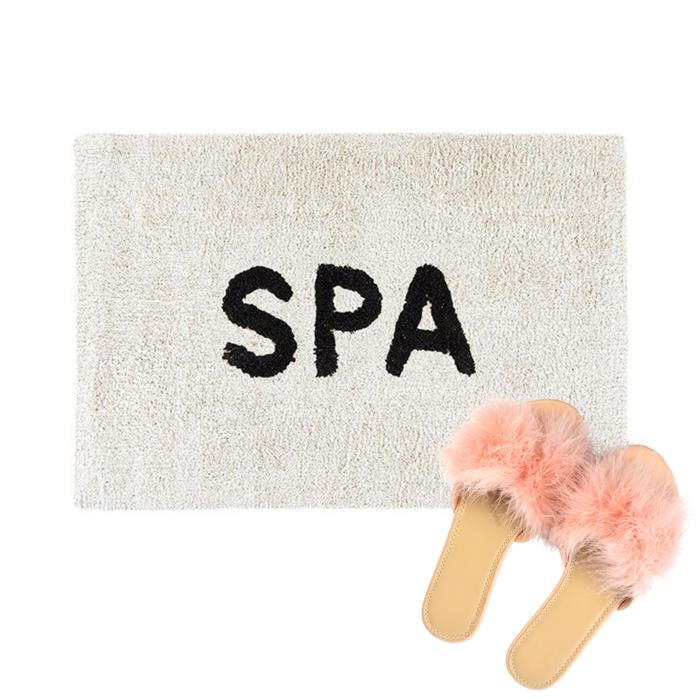 Set of 3 Soft Cotton Bath Mat Bundle | 20" x 30" Rug