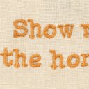  Animal Puns Embroidered Tea and Dish Towels | Linen Novelty Kitchen Towels