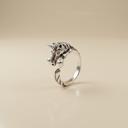  Silver Unicorn Ring | Figural Unicorn Ring Size 7