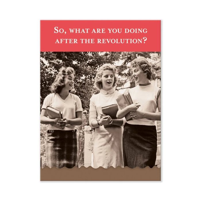 So What Are You Doing After The Revolution Mini Notepad