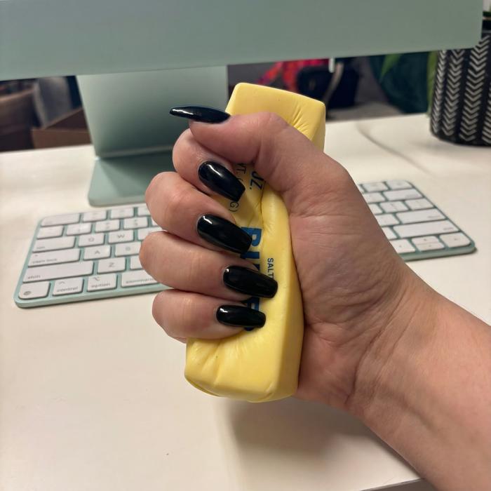 Squishy Butter Stress Reliever | Squeezable Stick of Butter