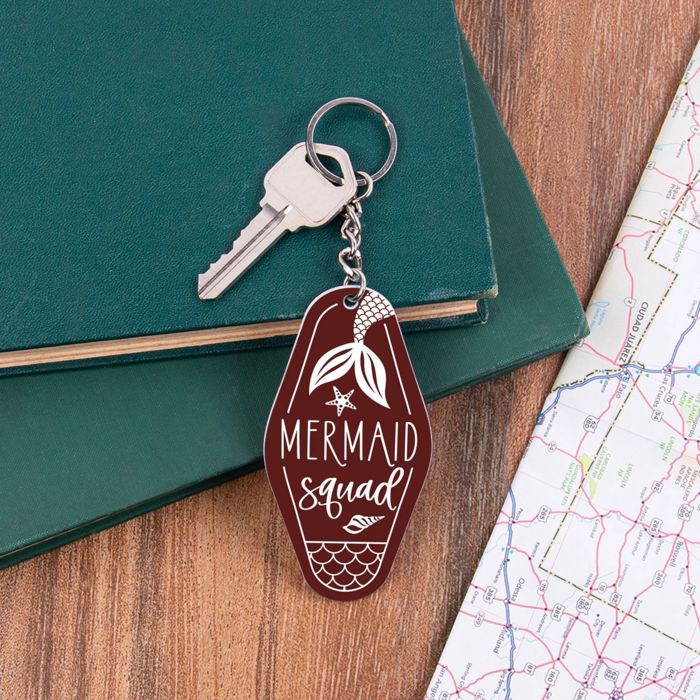 Summer Themed Motel Style Keychains | Funny & Cute Keychains
