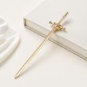  Sword Hair Stick or Letter Opener in Champagne Gold