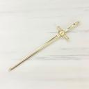  Sword Hair Stick or Letter Opener in Champagne Gold