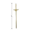  Sword Hair Stick or Letter Opener in Champagne Gold