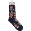  Tiger "These Are My Knock 'Em Dead" Socks | Unique Hand Illustrated Designs | Gift for Her