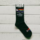  These Are My Pride Socks | LGBTQ+ Rainbow and Black | Gift for Her Him They