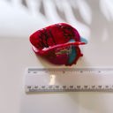  Anatomical Heart Hair Clip | Gothic Red Heart Shaped Claw Clip
