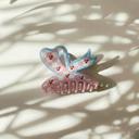  Velvet Claws Checkered Cherry Bow Hair Claw