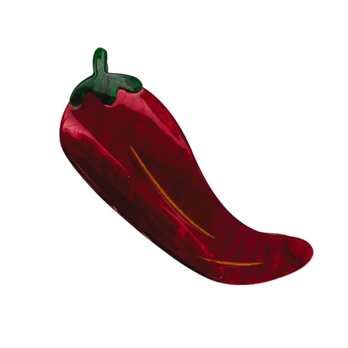 Velvet Claws Chili Pepper Hair Claw