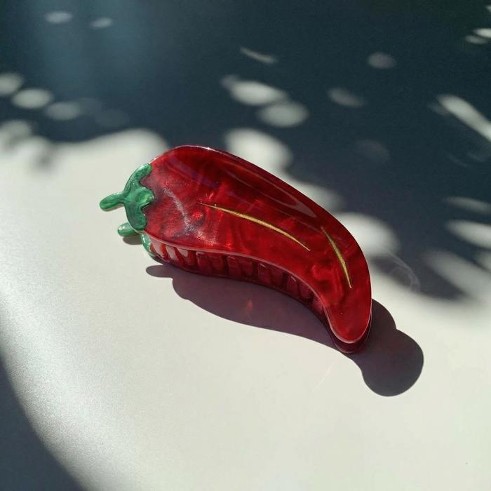 Velvet Claws Chili Pepper Hair Claw
