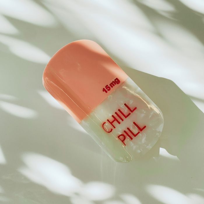 Chill Pill Hair Claw | Medicine Hair Clip Accessories