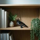  Velvet Claws Crow Bird Hair Claw