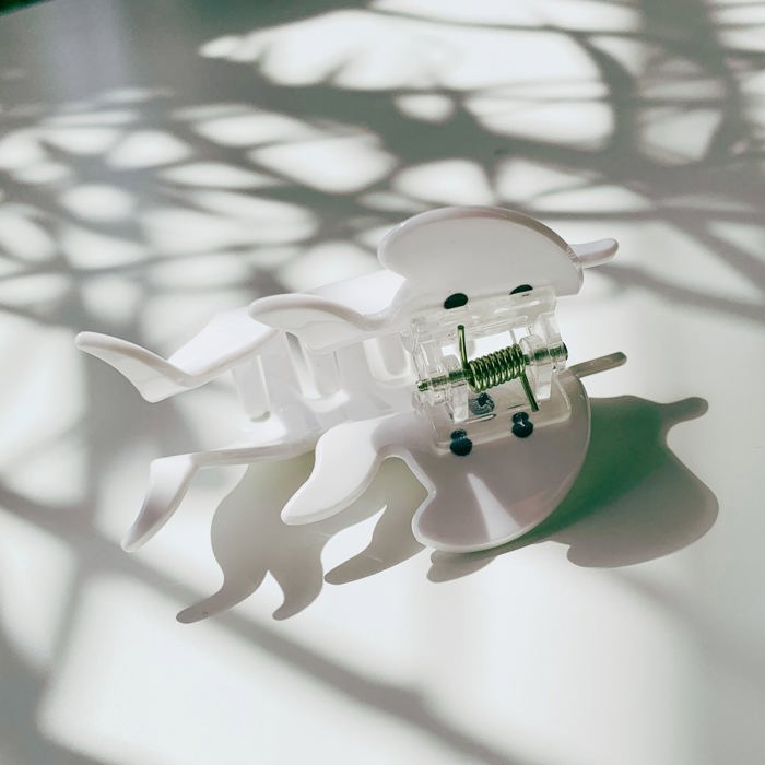 Ghost Go Fly Hair Claw Clip