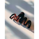  '80s Squiggle Hair Claw Hair Clip in Amber 