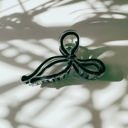  Coquette Bow Hair Claw Hair Clip in Black