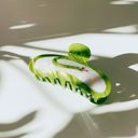  Green Snake Hair Claw | Forest Animal Hair Clip