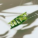  Green Snake Hair Claw | Forest Animal Hair Clip
