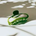  Green Snake Hair Claw | Forest Animal Hair Clip