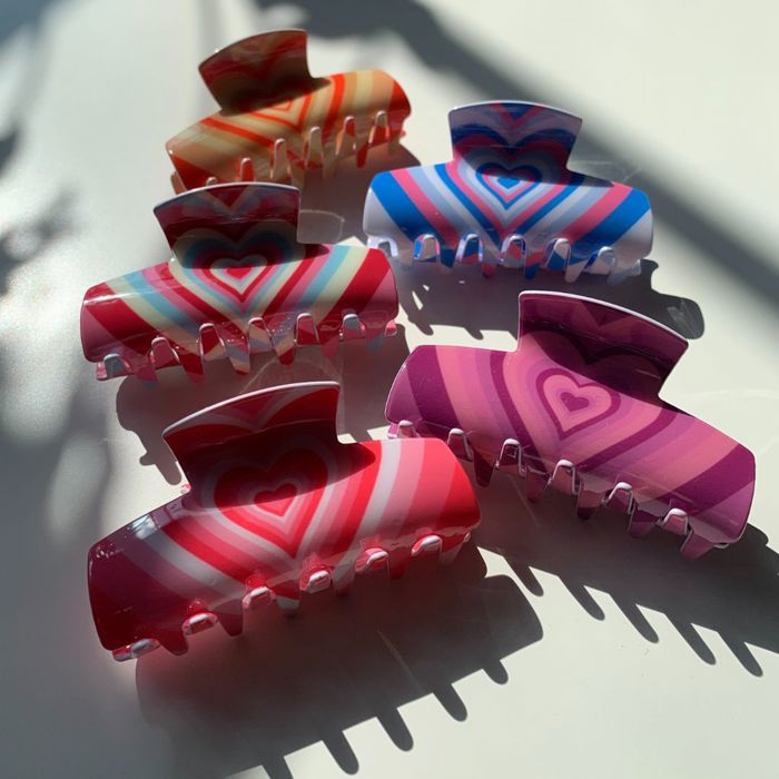 The Foxy in Magenta Hair Claw Clip